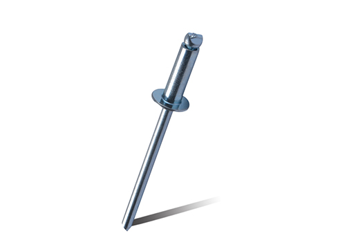 Rivets aveugles de type ouvert en aluminium / acier inoxydable