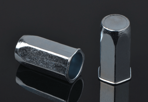 Acier réduire la tête hexagonale du corps complet du corps rivet