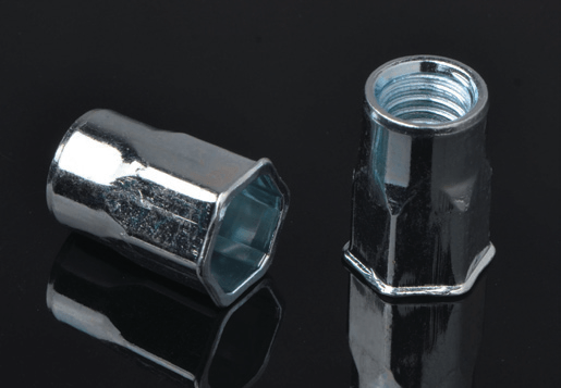 Acier réduire le type de noix de rivet à tête hex
