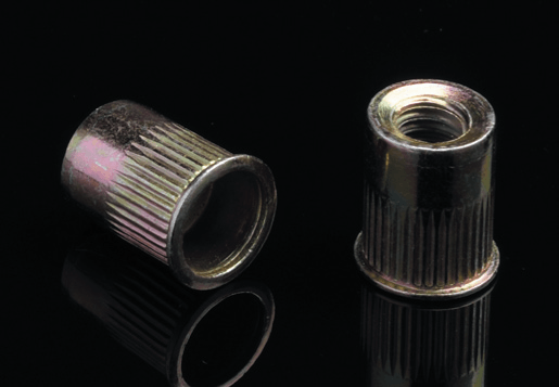 Acier standard américain Réduire le type de noix de rivet corporel à la tête